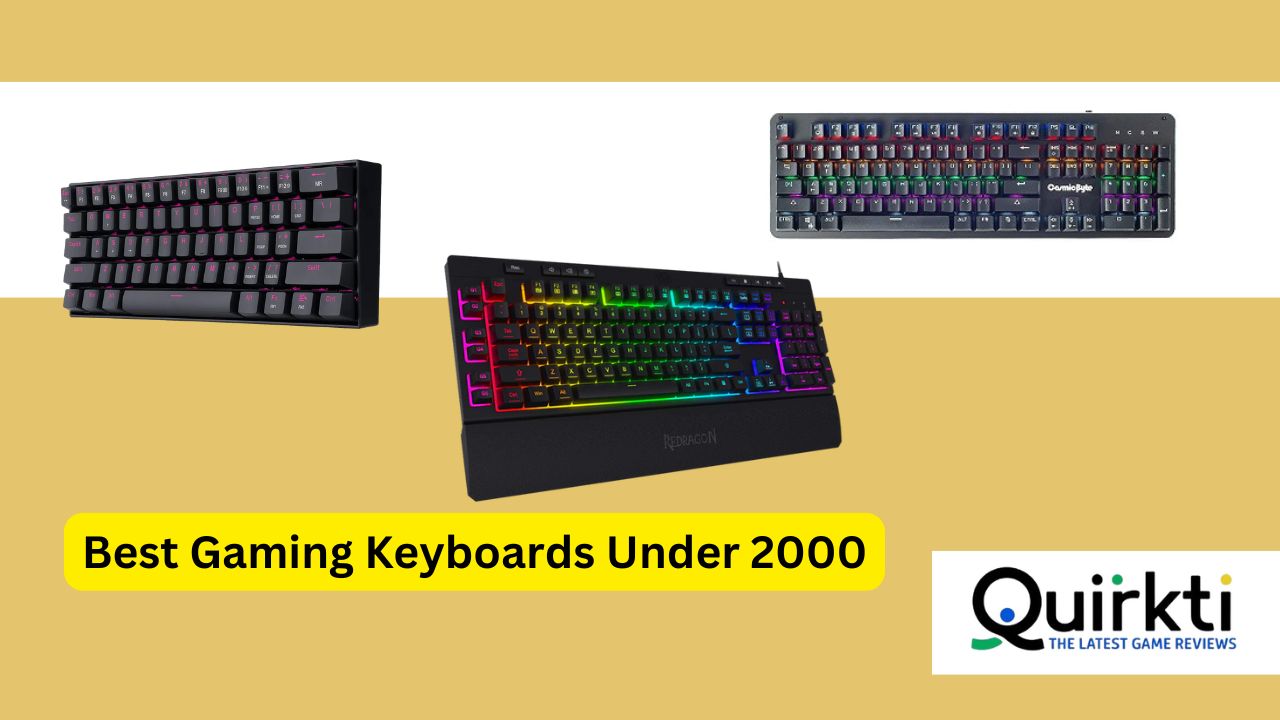 Best Gaming Keyboards Under 2000