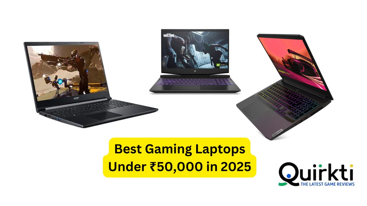 Best Gaming Laptops Under ₹50,000 in 2025
